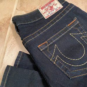 Womens True Religion Jeans Navy Blue 28" Waist